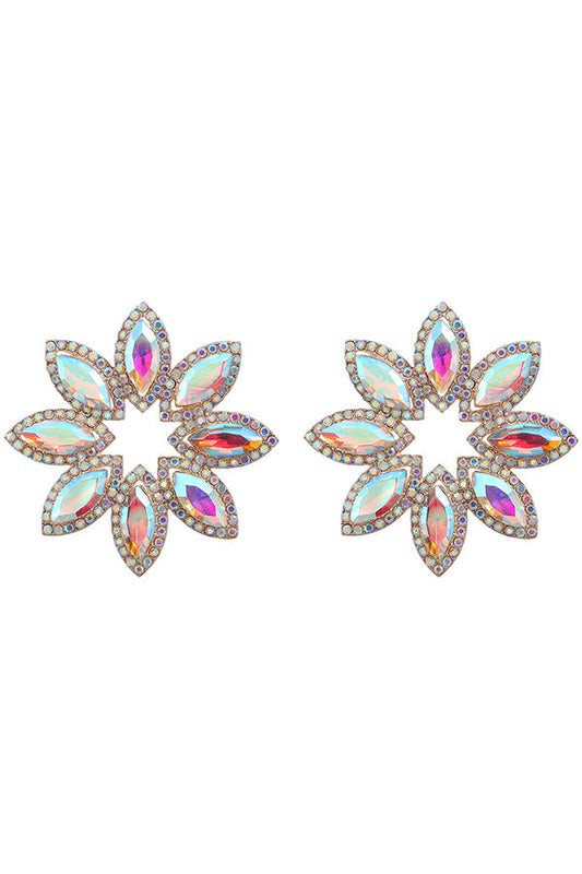 colour Floral Earrings