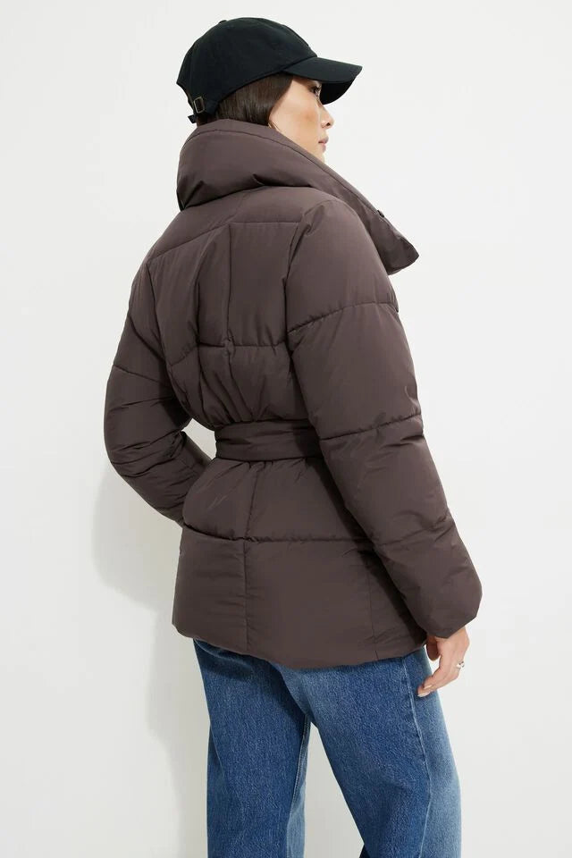 Lumiere Belted Puffer