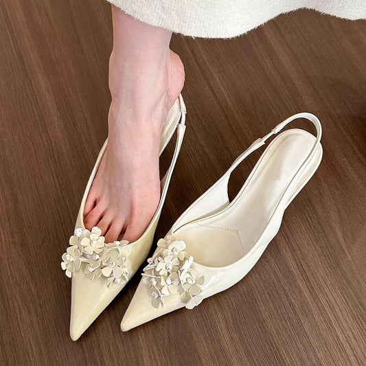 Elenna Floral Slingbacks