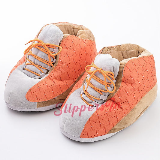 Plush Sneaker Slippers Men and Women House Shoes