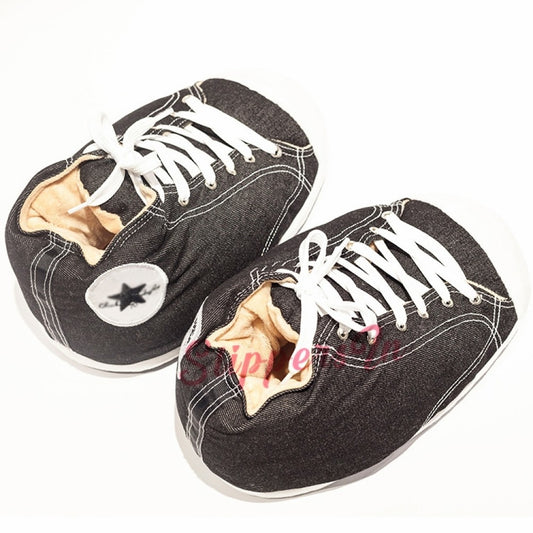Unisex Big Sneaker Slippers Warm House Shoes