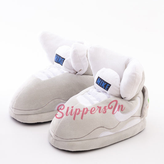 Warm Sneaker Slippers for Adults Plush Big House Shoes