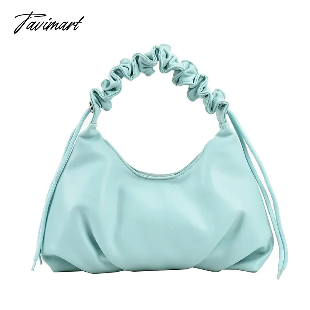 Autumn New Fold Underarm Bag Fashion One Shoulder Handheld Women's cloud Bag, Christmas Gift