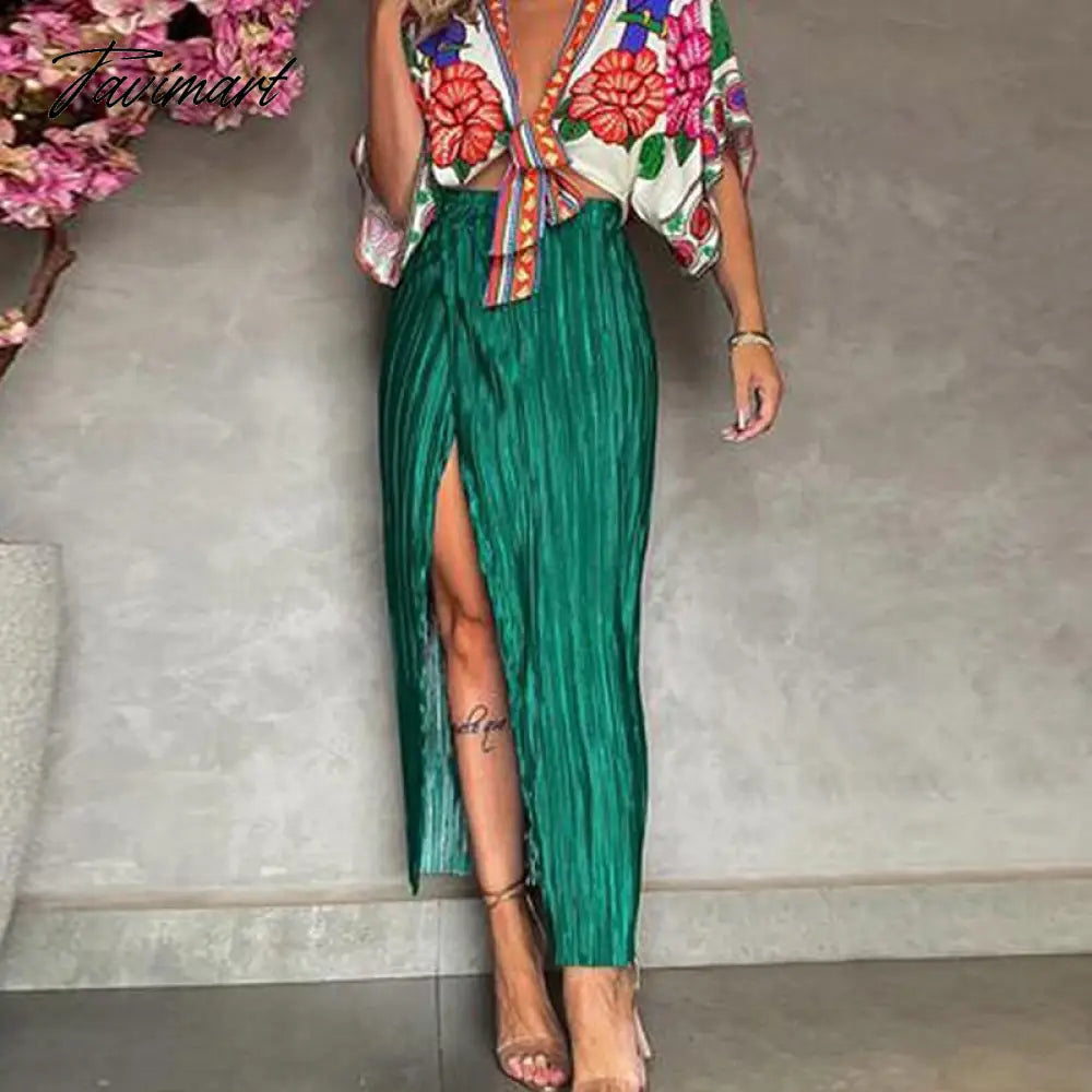 Elegant High Split Long Skirt Party Fashion Solid Velvet Skirts Lady Solid High Waist Bodycon Dresses Women 2yk Clothes