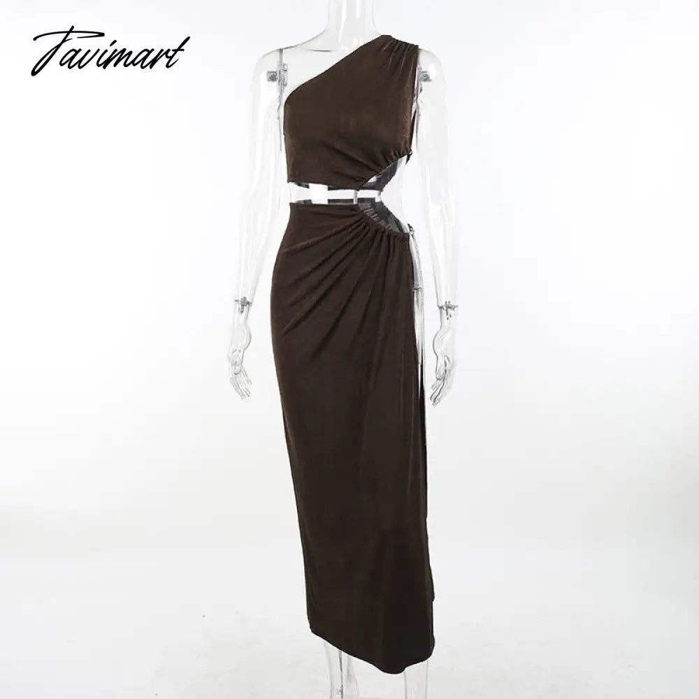 Sexy White Dress Irregular Baddie Outfits Polyester Backless Dress Feather Christmas Outfit for Women Inclined Split Party Dress