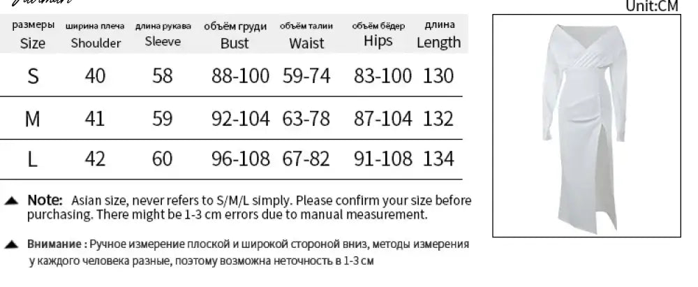 Solid Split Long Dress For Women Clothing Long Sleeve Vestidos Elegantes Para Mujer V-Neck Robe Femme High Waist Autumn Outfits