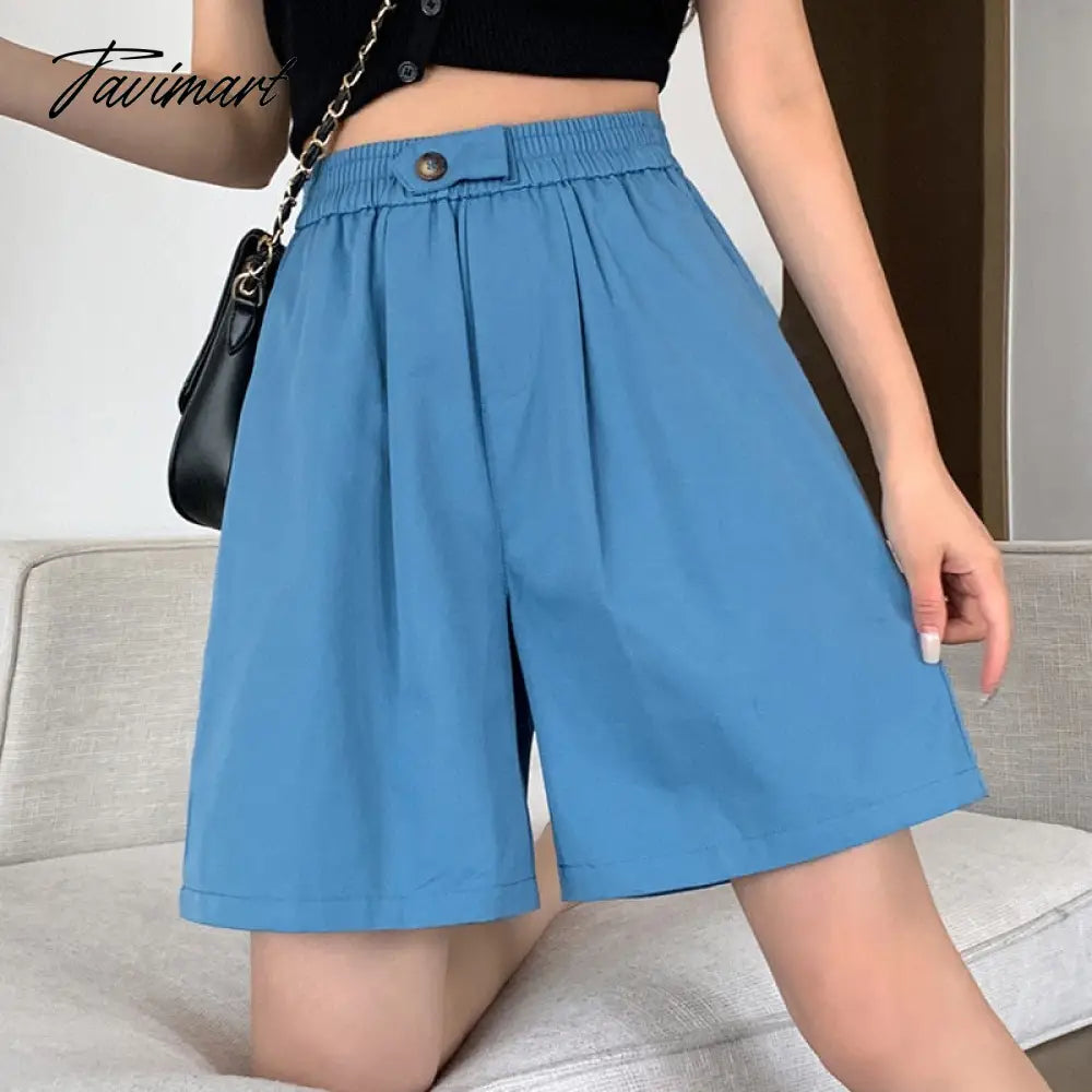 Summer Korean Fashion Womens Shorts High Waist Sexy Cotton Slimming Tooling Large Size Wide Legs Casual Streetwear Clothing Y2k