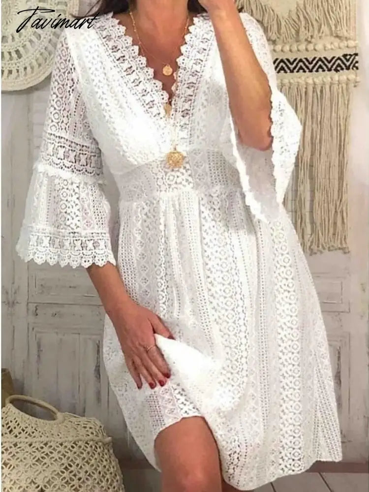 Woman Clothing Summer Dress for Women New In Lace Short Dress Elegant Party Dresses Streetwear Beach Party Sexy Dress
