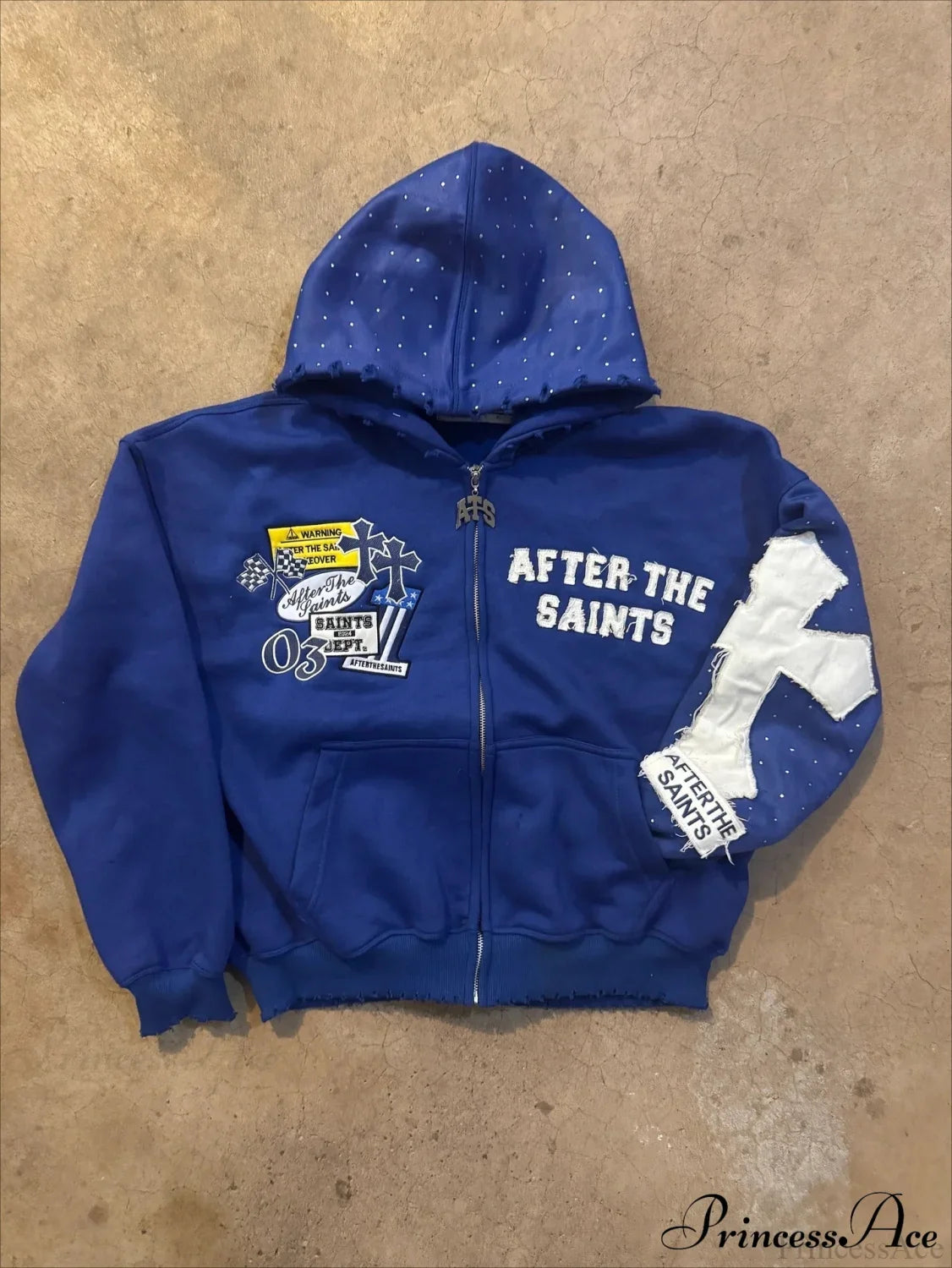 Y2K Letter Print Street Casual Hoodie