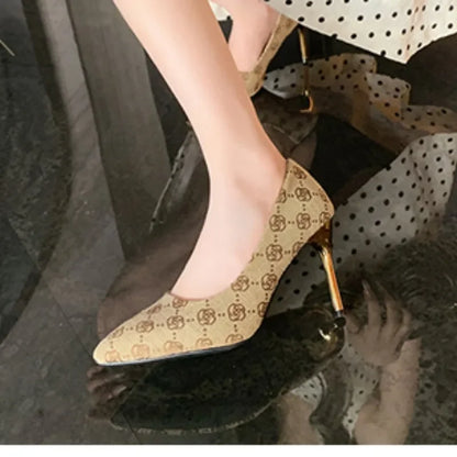 Pointed Shallow Elegant Brand Design High Heel High Heel