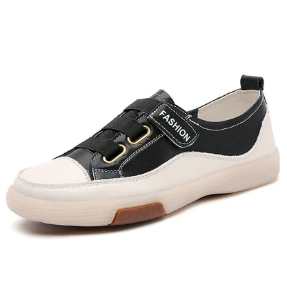 Genuine Leather Slip On Women Flats Moccasins Women's Loafers Spring Autumn Ladies Shoes Casual Shoes For Woman Sneakers WSH4