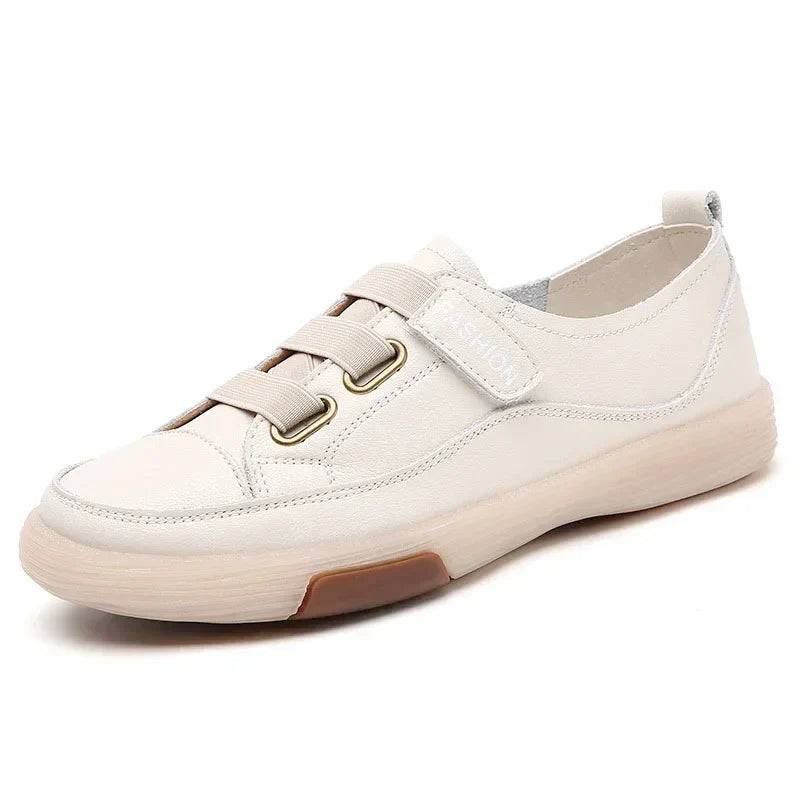 Genuine Leather Slip On Women Flats Moccasins Women's Loafers Spring Autumn Ladies Shoes Casual Shoes For Woman Sneakers WSH4