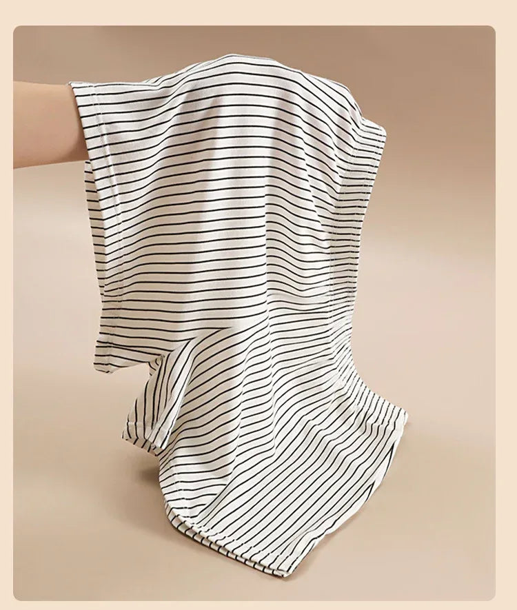 Casual Striped Summer Shorts Women