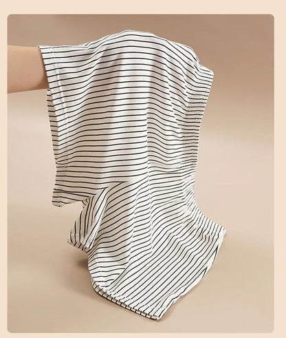 Casual Striped Summer Shorts Women
