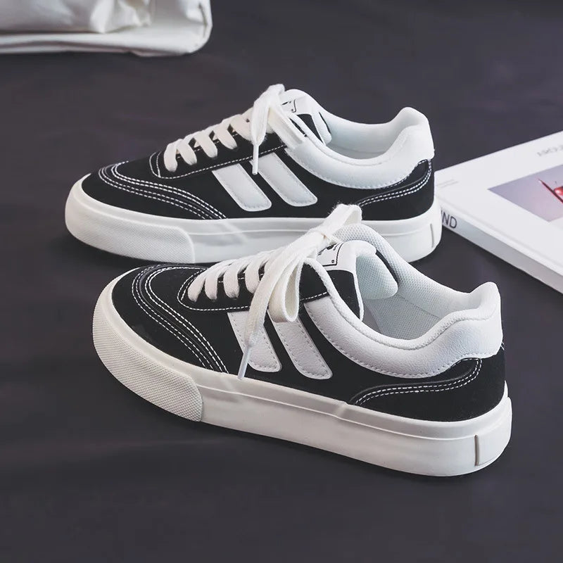 Outdoor Runners Jogging Sneaker Women Canvas Casual Walking Shoes Autumn Fashion Flat Without Heel Spring Girls Tennis Traine