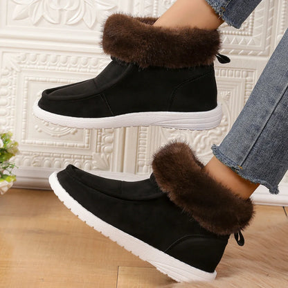 Women Boots Winter New Thickening Plush Warm Snow Boots Women Plus Size Comfortable Soft Cotton Shoes for Women Botas De Muje