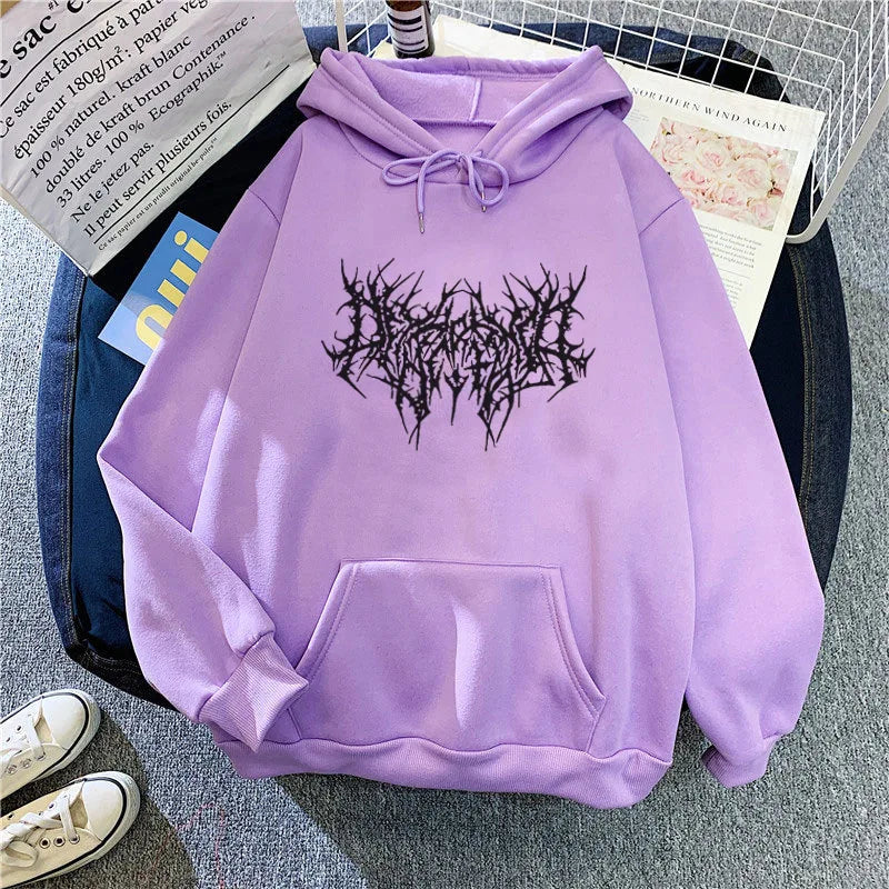 Women Hoodie Pullover Sweatshirt Autumn Cotton Hoodies Men Gothic Hip Hop Streetwear Oversize Winter Clothes Sweater Female T