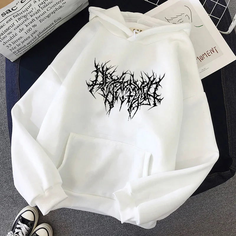 Women Hoodie Pullover Sweatshirt Autumn Cotton Hoodies Men Gothic Hip Hop Streetwear Oversize Winter Clothes Sweater Female T