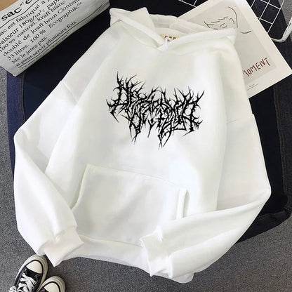 Women Hoodie Pullover Sweatshirt Autumn Cotton Hoodies Men Gothic Hip Hop Streetwear Oversize Winter Clothes Sweater Female T