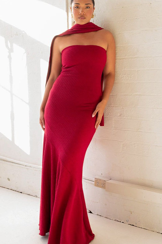 Fitted Solid Bodycon Dress