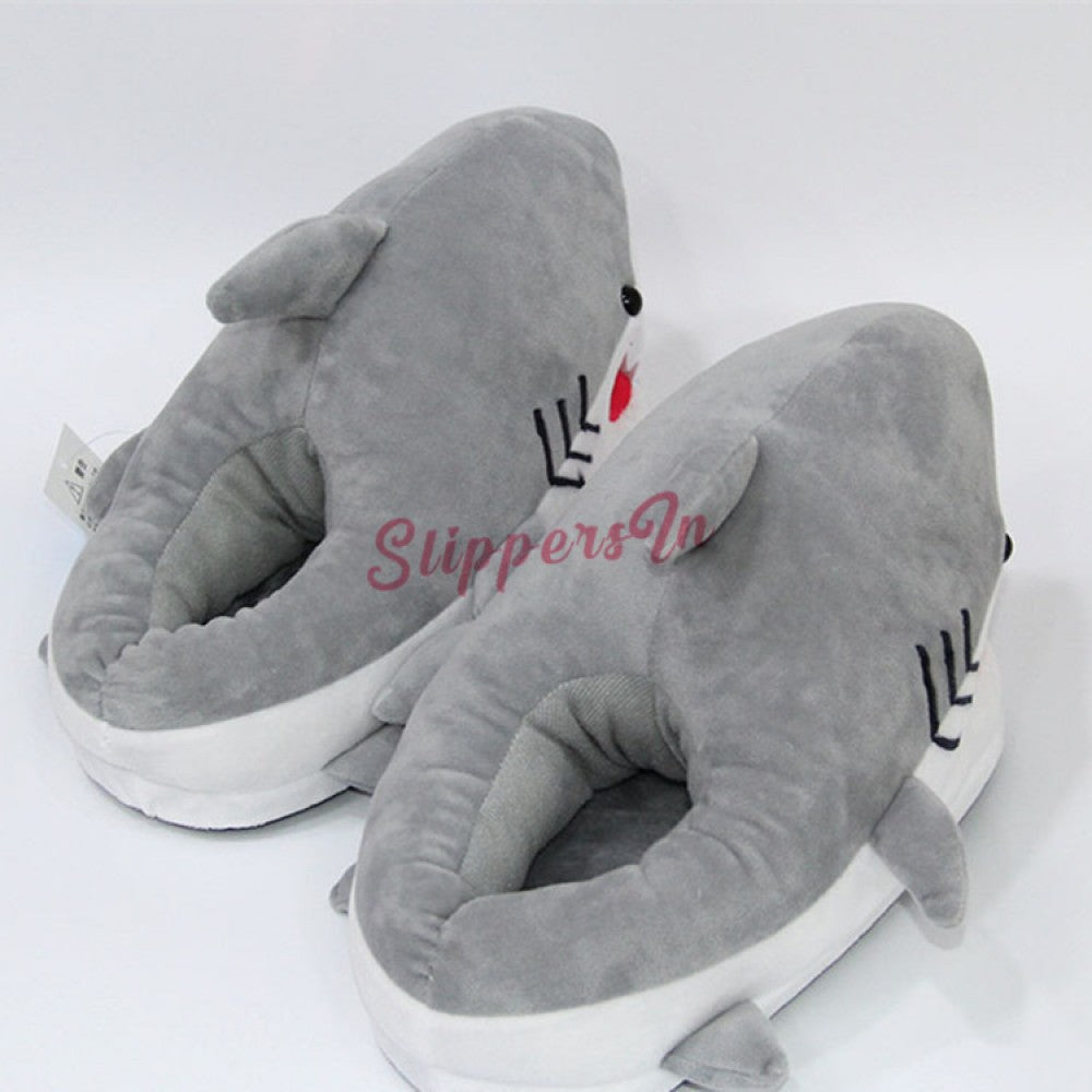 Animal Shark Slippers for Adults Warm House Shoes