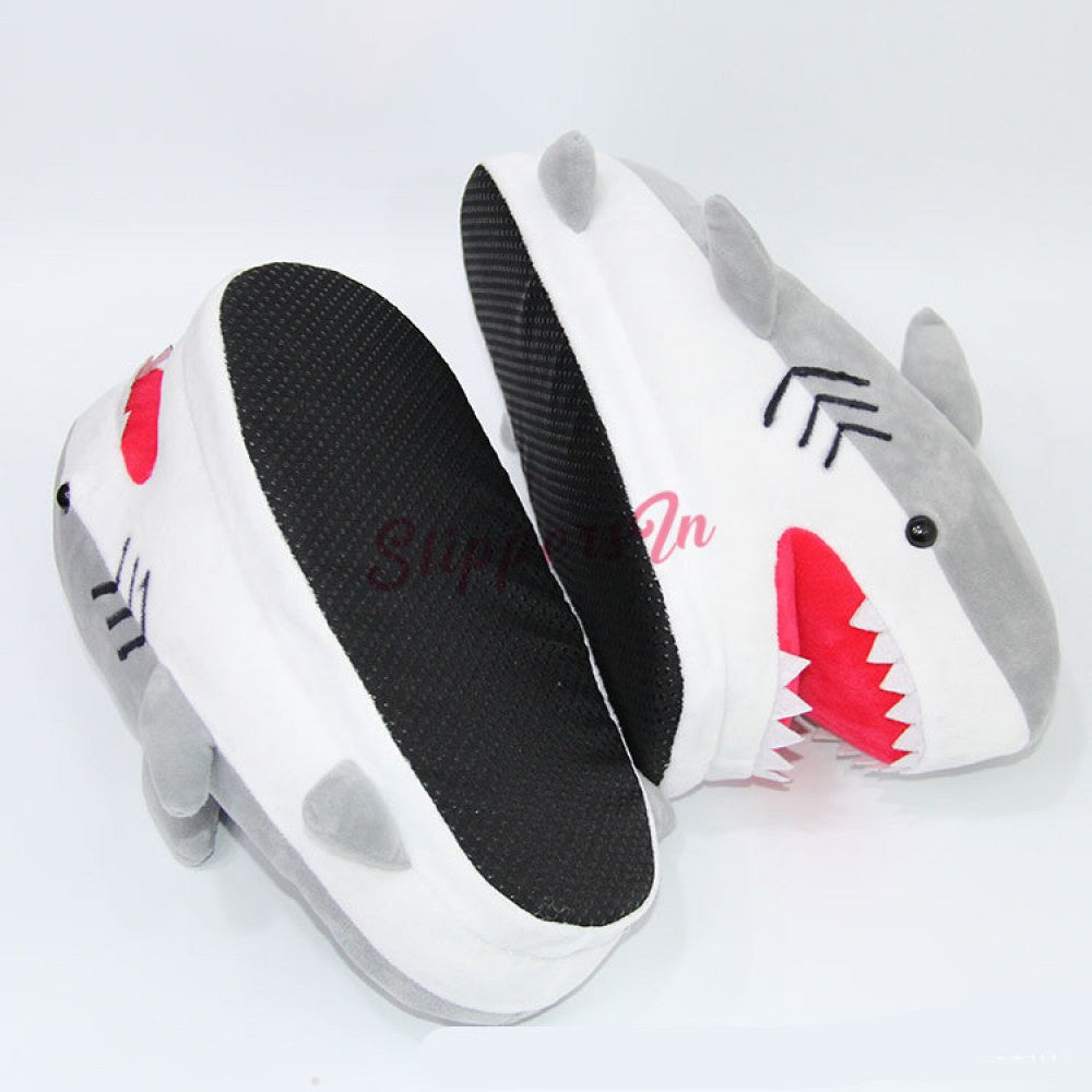 Animal Shark Slippers for Adults Warm House Shoes