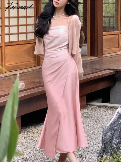 Halter Bodycon Dress Women Elegant Summer New Fashion Evening Party Sexy Ladies Long Vestidos Vintage Female Prom Clothing