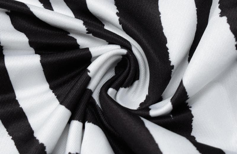 Off Shoulder Long Sleeve Zebra Print Bodycon Maxi Dress
