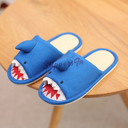 Animal Slippers for Boys and Girls Shark Elephant House Slippers