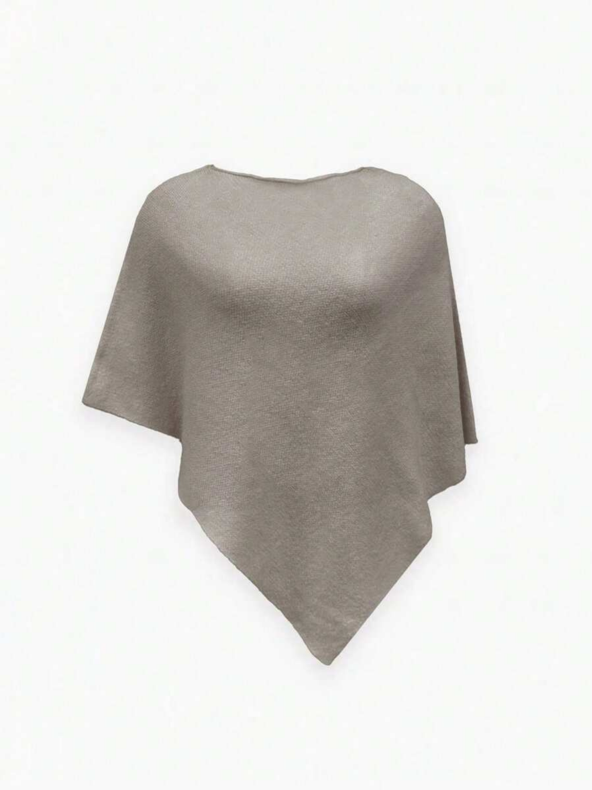 Minimalist Poncho Knit Sweater