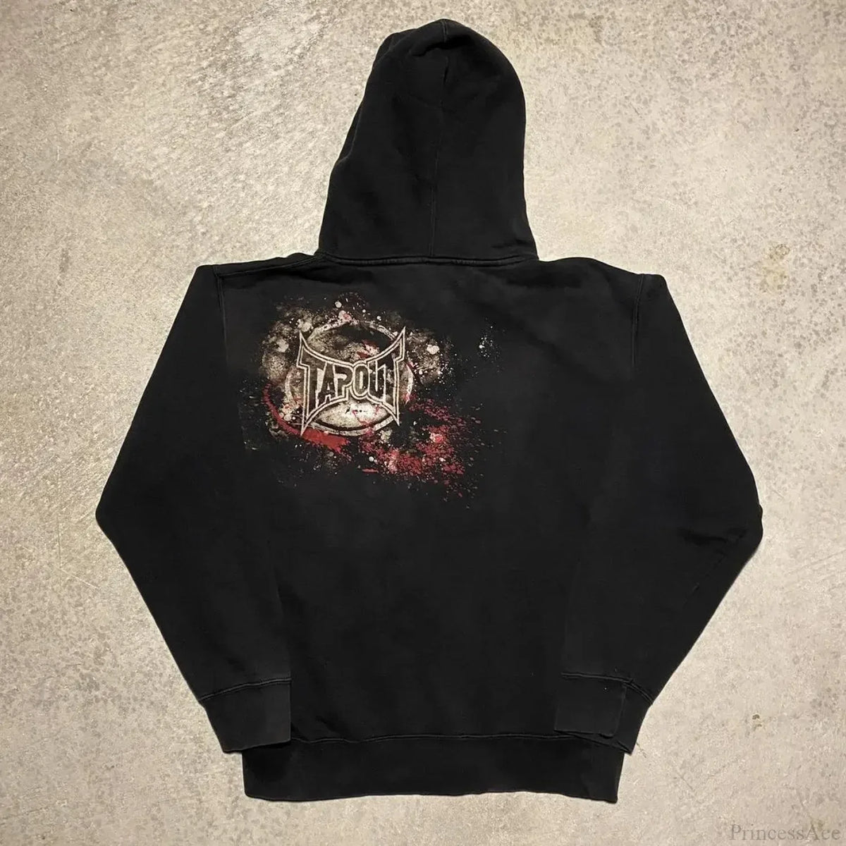 Letter Graphic Retro Hoodie