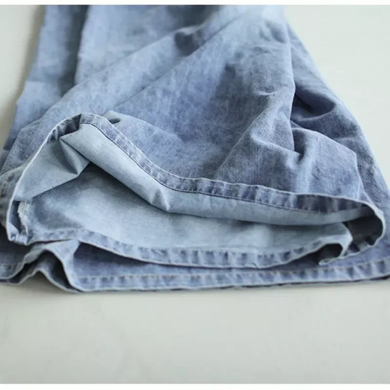 Women’s Loose Fit Baggy Denim Jean Wide Leg