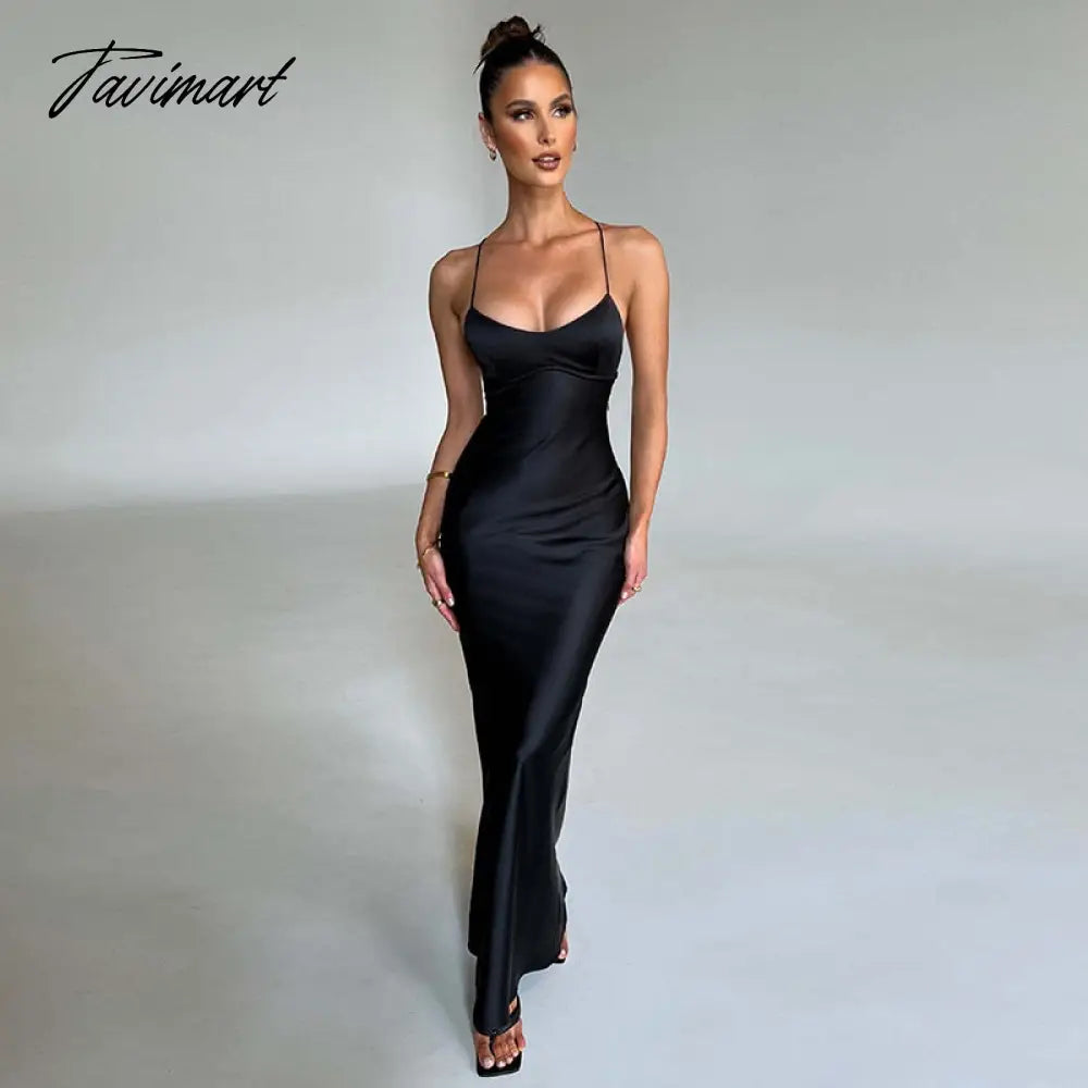 Sexy Backless Women's Party Dress Maxi Slip Sheath Long Female Dresses Solid Ruched Slim Lady Eveing Robe Autumn