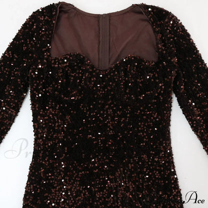 Sexy Luxury High Trendy Waist Short Dress
