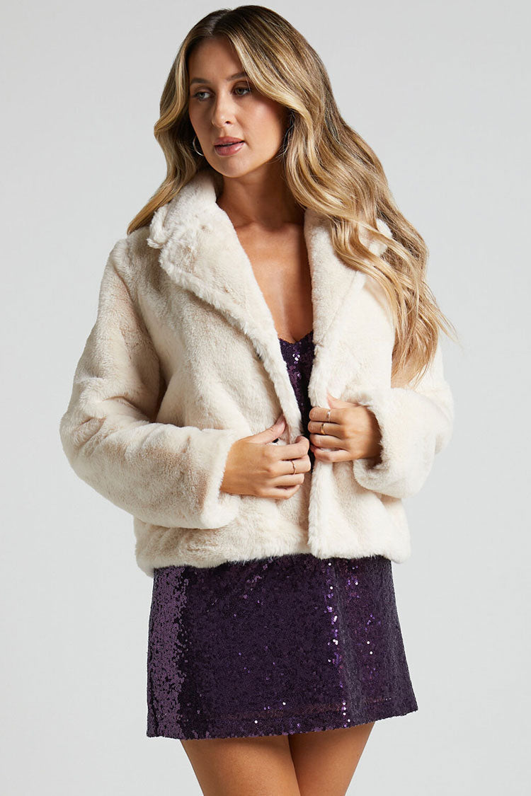 Sequin Deep V-Neck Spaghetti Strap A-Line Shift Mini Dress