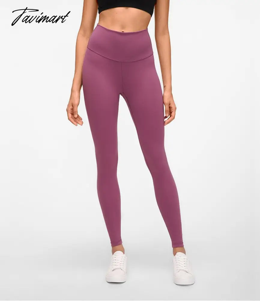 2.0 Women Seamless Gym Athletic Fitness Tights Leggings Tummy Control Trousers Naked-feel Elastic Yoga Pants