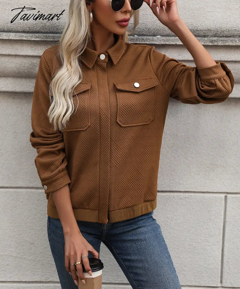 2024 Autumn New Fashion Women's Wear Maillard European and American Jackets for Women