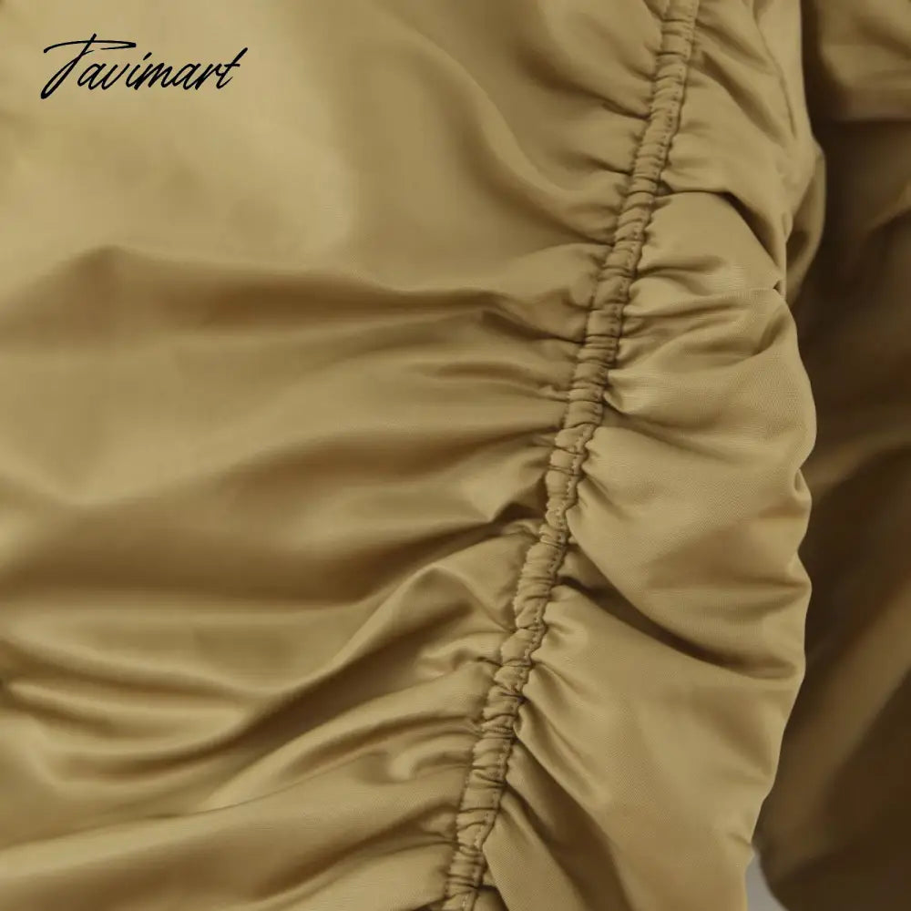 American Vintage Coat Ins Blogger Vintage Loose Boyfriend Lovers Khaki Solid Bomber Jacket Women