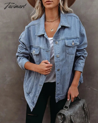 Autumn and Winter New Women's Denim Fashion Jacket Casual Coat