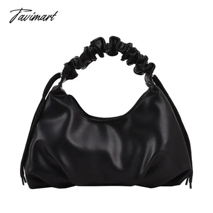 Autumn New Fold Underarm Bag Fashion One Shoulder Handheld Women's cloud Bag, Christmas Gift
