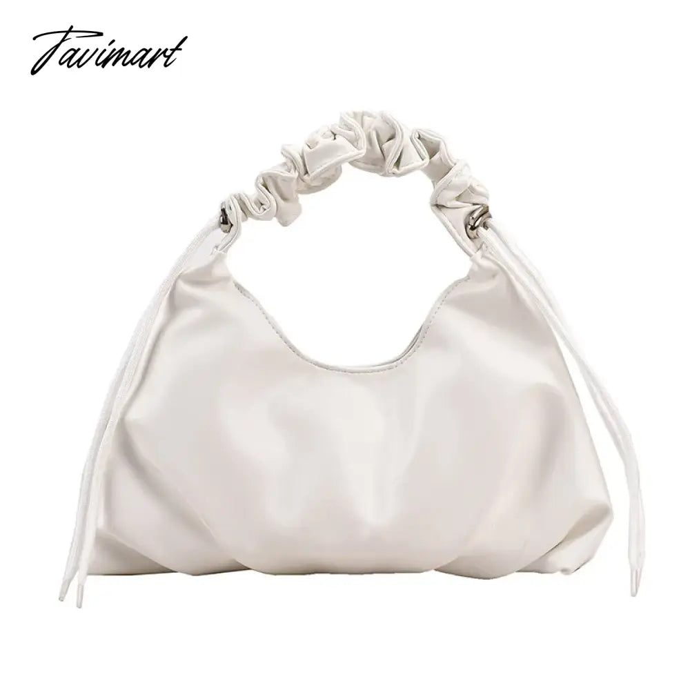 Autumn New Fold Underarm Bag Fashion One Shoulder Handheld Women's cloud Bag, Christmas Gift