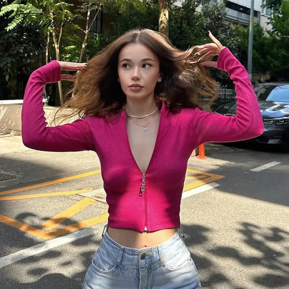 Basic Slim Zip Up Hoodies Women Autumn Winter Solid Bodycon Sweatshirt Women's Street Casual New Fashion Cardigan Femme