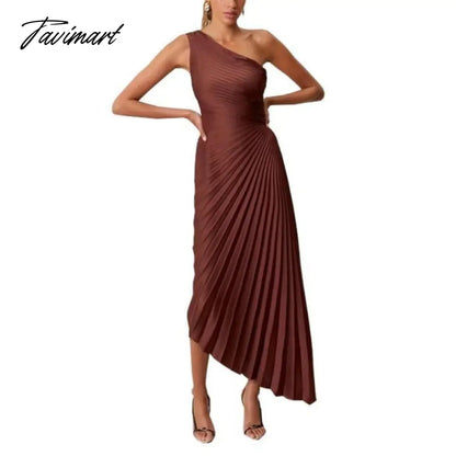 Bridesmaid Dresses for Wedding Asymmetrical Sleeveless Pleated Champagne Dress Summer Elegant Women Evening Party Cocktail Gowns