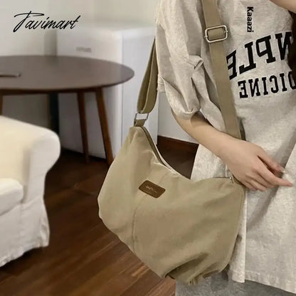 Casual Canvas Large Capacity Tote Bag Luxury Designer High Quality Shoulder Bag Student Fashion Versatile Crossbody Bag