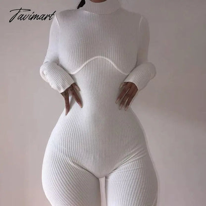 Casual Workout Sporty Active Wear Playsuits Ribbed Solid Skinny Long Sleeve Biker Shorts Rompers Womens Jumpsuit