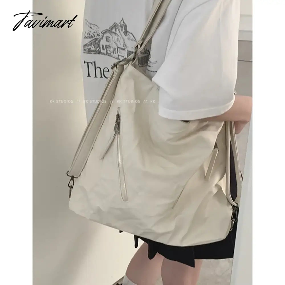Causal Canvas Women Backpack Tote Bag Korean School Book Laptop Backpack for Women Fashion Travel Shopping Shoulder Bag
