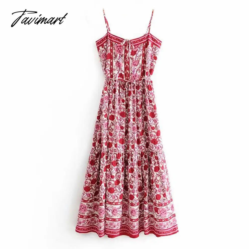 Dresses Gypsy sleeveless summer Dresses rayon floral print sundress maxi strap dress for women vestidos