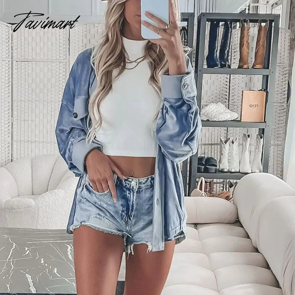 Elegant Lapel Solid Jackets Autumn Winter Velvet Single-Breasted Loose Casual Jacket Lazy Fashion Style Women Button Coats