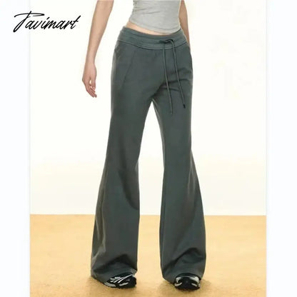 Fall outfits women yoga pants vintage sweatpants women korean fashion streetwear casual jogger mujers black flare leggings