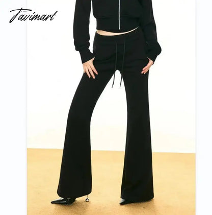 Fall outfits women yoga pants vintage sweatpants women korean fashion streetwear casual jogger mujers black flare leggings